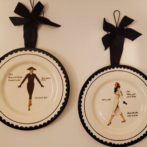 50's Vintage Paris Fashion Plates